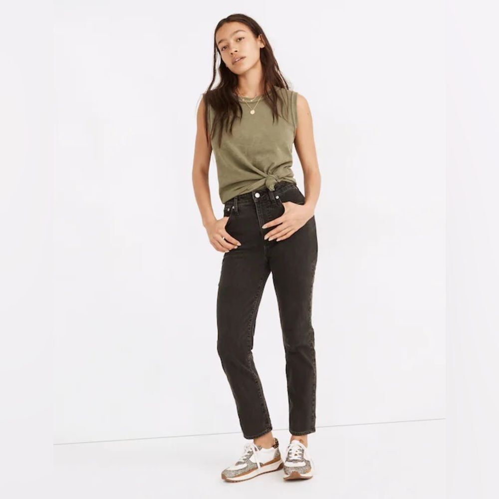 Madewell Women's The Curvy Perfect Vintage Hi-Rise Comfort Stretch Jean Size: 27
